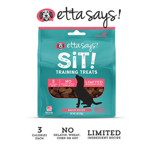 Etta Says! Sit Training Bacon Treat 6 oz