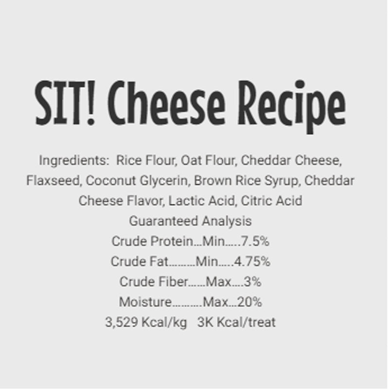 Etta Says! Sit Training Cheese Treat 6 oz
