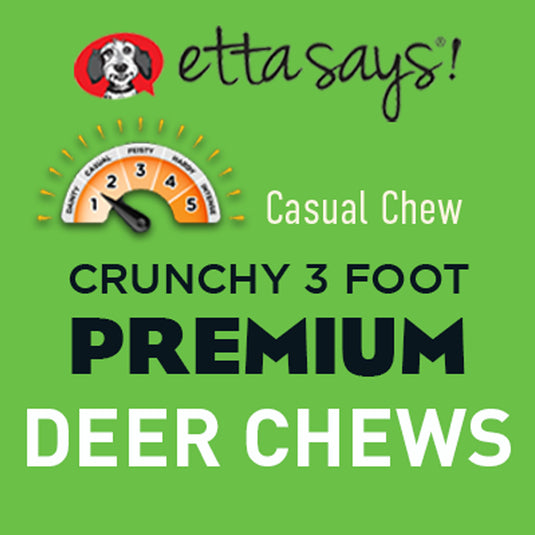 Etta Says! 3ft Crunchy Deer Chew