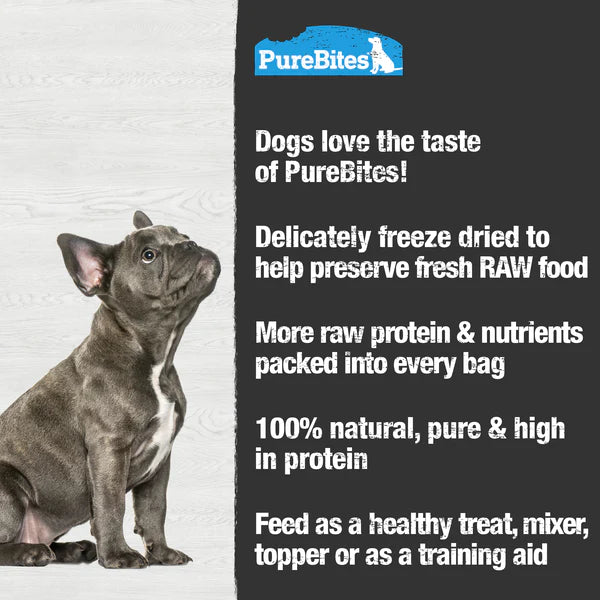 PureBites Lamb Liver Freeze Dried Dog Treat
