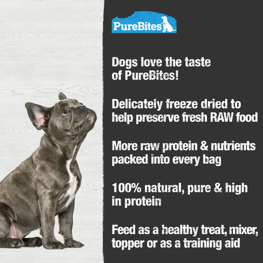 PureBites Lamb Liver Freeze Dried Dog Treat