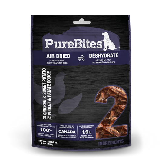 PureBites Air Dried Chicken & Sweet Potato Dog Treat