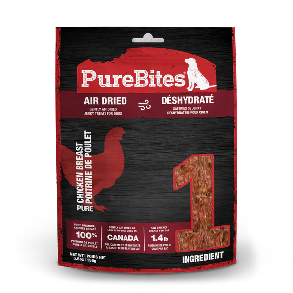 PureBites Air Dried Chicken Jerky Dog Treat
