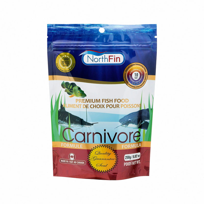 NorthFin Carnivore Formula Fish Food 10mm 🍁
