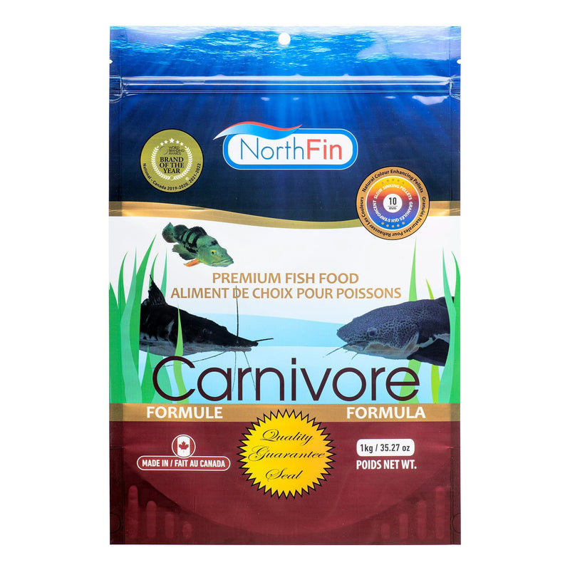 NorthFin Carnivore Formula Fish Food 10mm 🍁
