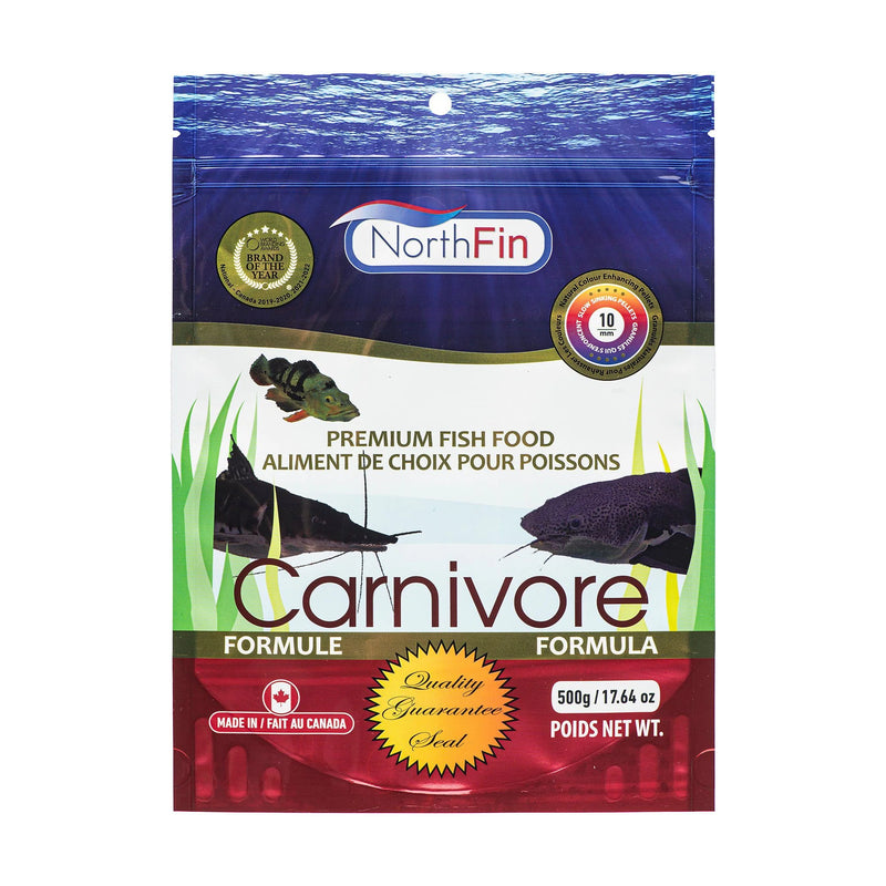 NorthFin Carnivore Formula Fish Food 10mm 🍁
