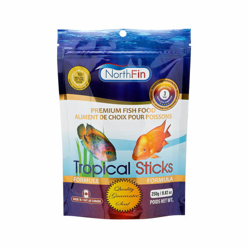 NorthFin Tropical Sticks Fish Food  3mm🍁