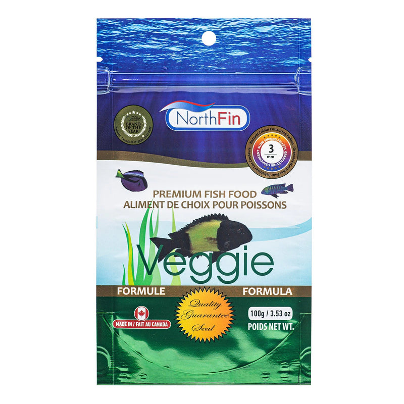 NorthFin Veggie Formula Fish Food 1mm / 2mm / 3mm Pellet 🍁
