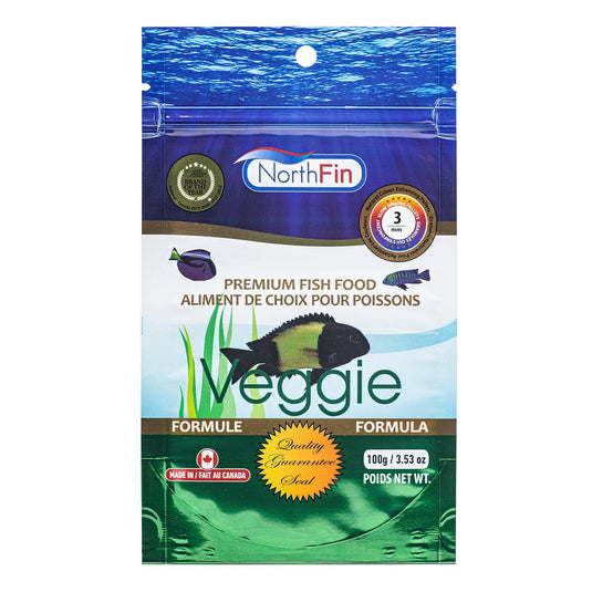 NorthFin Veggie Formula Fish Food 1mm / 2mm / 3mm Pellet 🍁