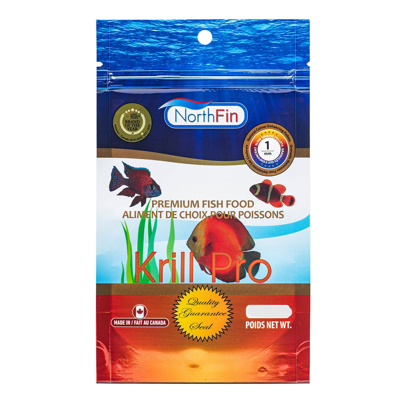 Krill Gold Formula Fish Food - 6mm Pellets, 250g 🍁
