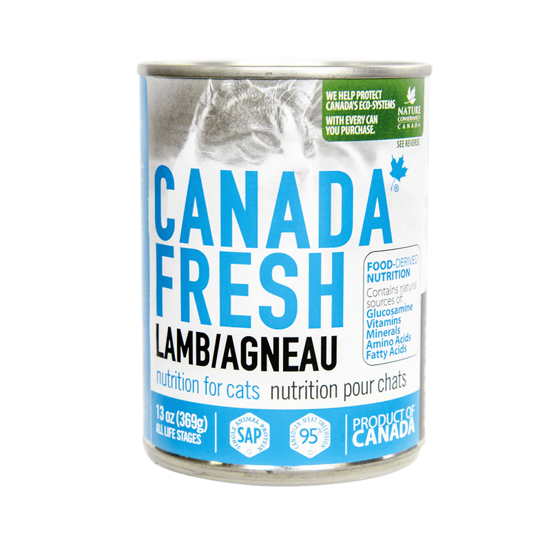 Canada Fresh Lamb Pate Wet Cat Food
