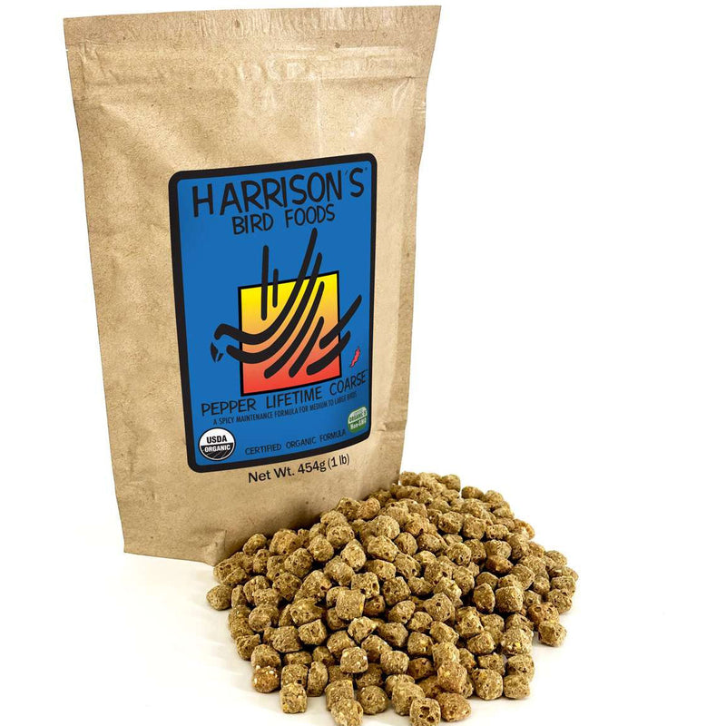 Harrison's Pepper Lifetime Coarse Parrot Pellet
