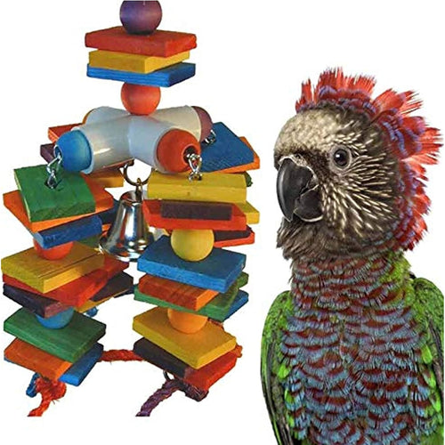 Play 4 Way Large Parrot Shredding Toy - SB440