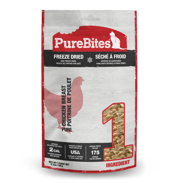 PureBites Chicken Breast Freeze Dried Cat Treat
