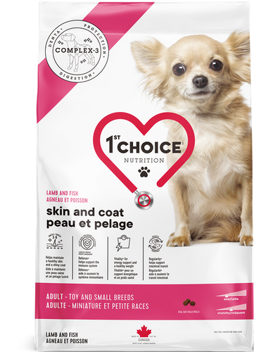 1st Choice Skin & Coat Small Breed Dog Food - Lamb & Fish Sample