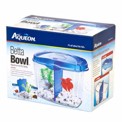 Aqueon Betta Fish Bowl Starter Kit