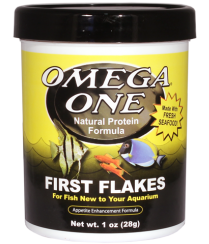 Omega One First Flakes for Tropical Fish
