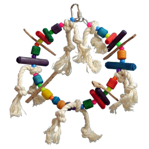 Zoo-Max Blocks Ring Small Parrot Enrichment Toy - 016 🍁