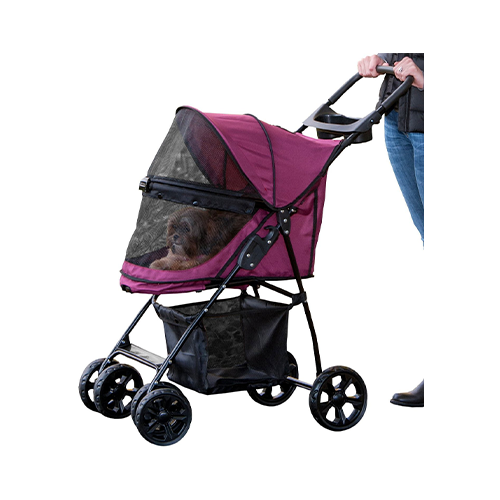 Pet Gear Happy Trails No-Zip Pet Stroller
