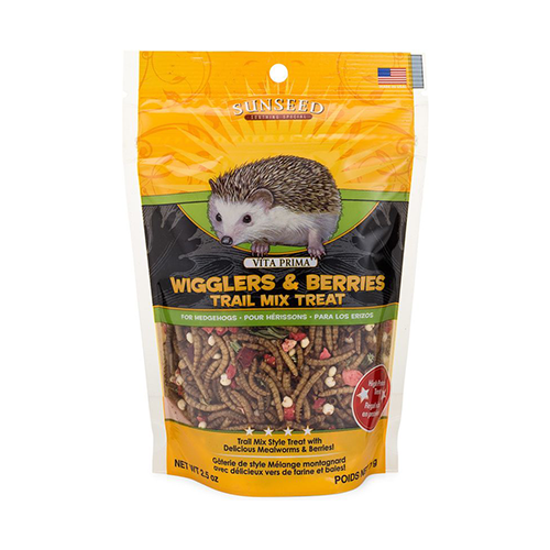 Sunseed Vita Prima Wigglers & Berries Trail Mix for Hedgehogs 2.5oz