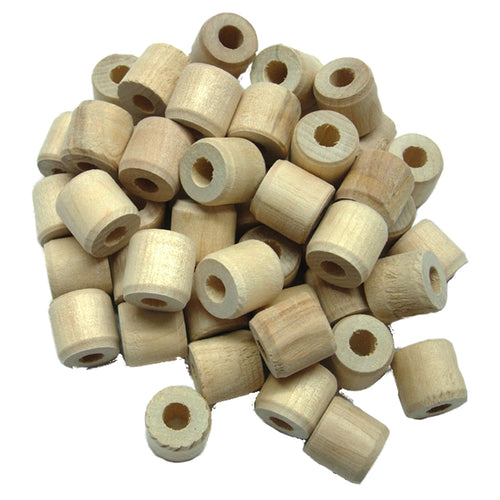 Zoo-Max Natural Wood Bobbins Bird Toy Part 48 Count - 094N 🍁