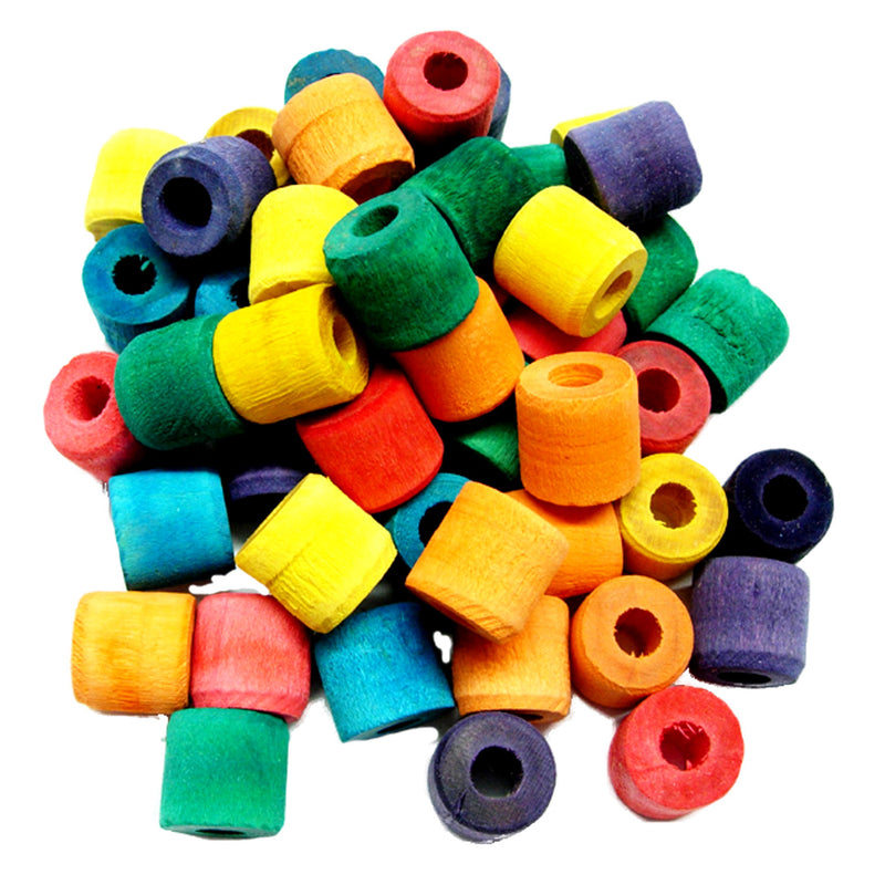 Zoo-Max Small Wood Bobbins Coloured Bird Toy Part - 094
