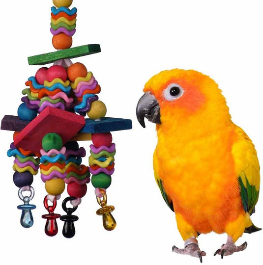 Wiggles & Wafers Small Parrot Enrichment Toy