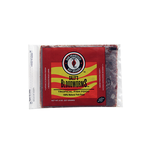 Frozen Bloodworms for Fish and Reptiles
