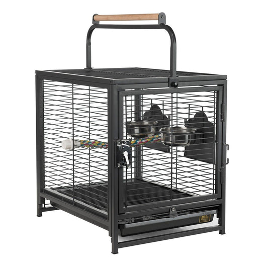 Large parrot travel cage hotsell