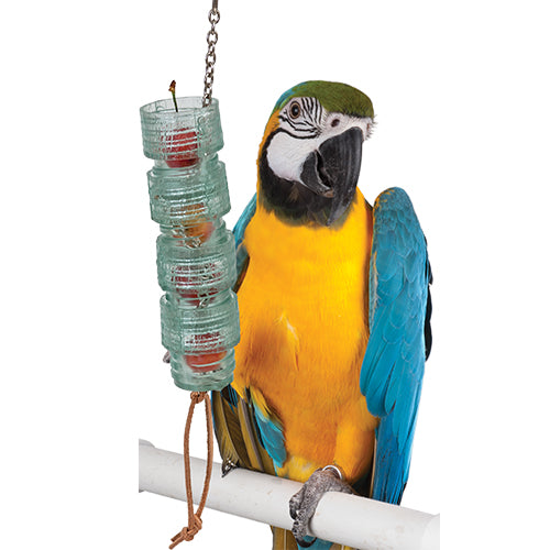 Turn'n Learn Logs XL Parrot Foraging Toy
