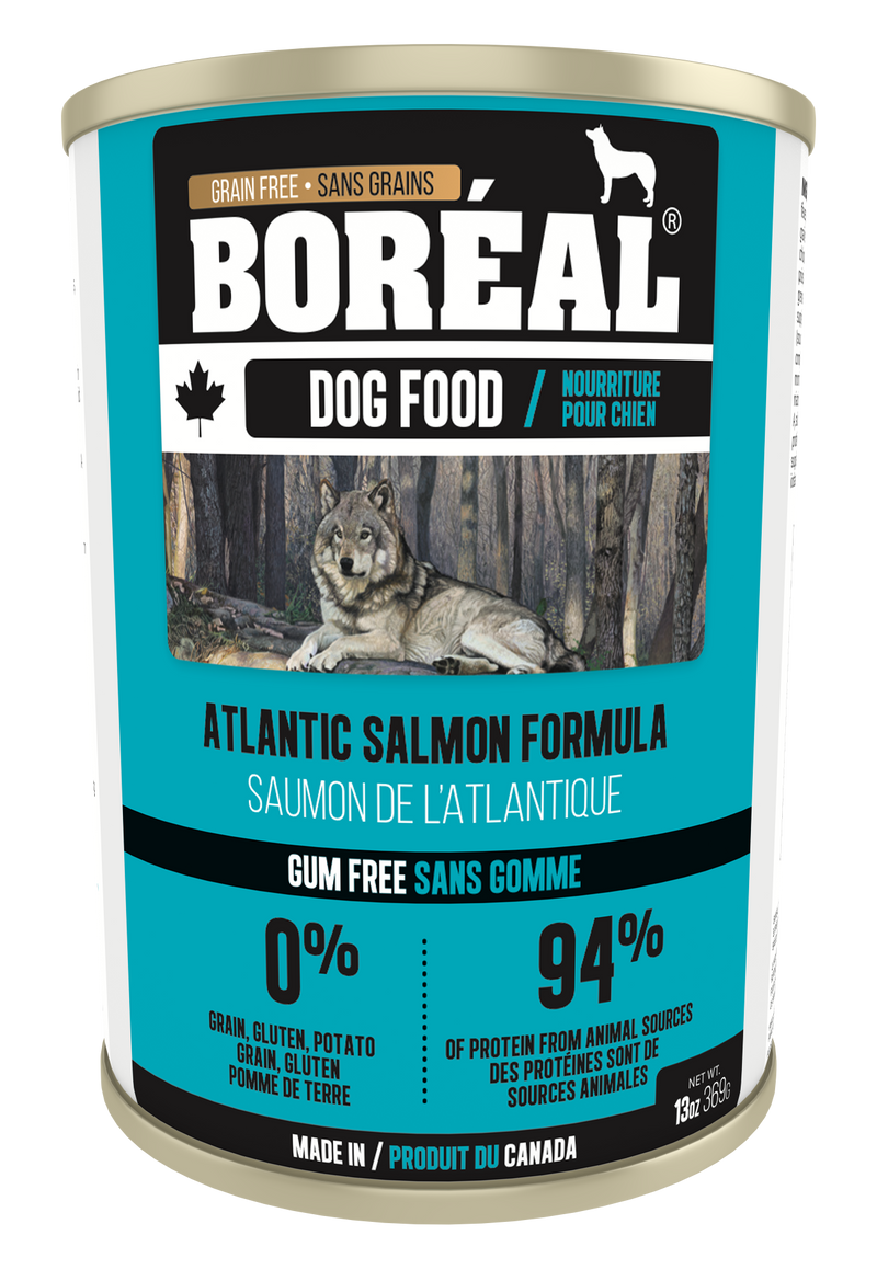 BORÉAL Atlantic Salmon Formula Dog Food 12x369g
