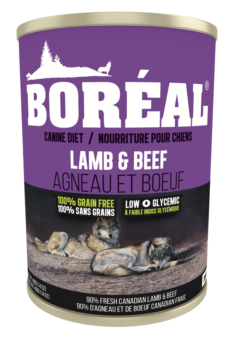 BORÉAL  BIG BEAR Lamb & Beef Dog Food 12x690g
