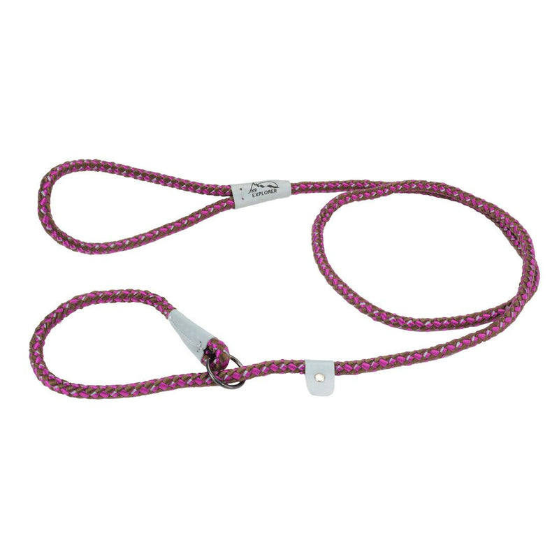 K9 Explorer Brights Reflective Braided Rope Slip Leash 6ft
