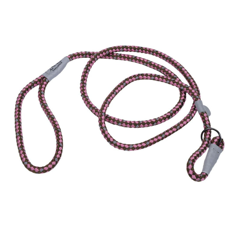 K9 Explorer Brights Reflective Braided Rope Slip Leash 6ft
