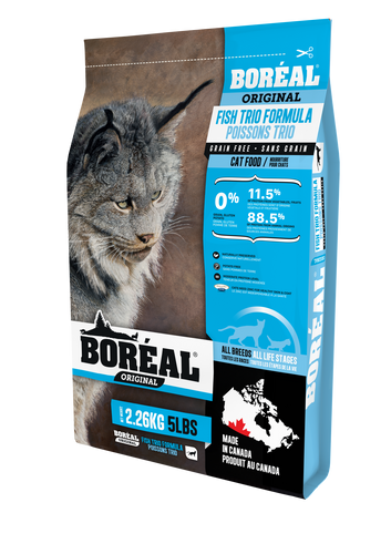 BORÉAL Original Grain Free Cat Food Fish Trio