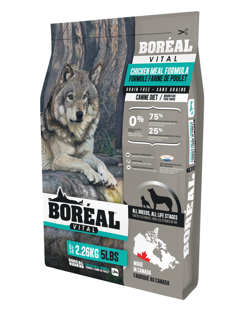 BORÉAL Vital Grain Free Dog Food - Chicken
