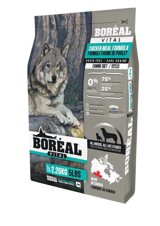 BORÉAL Vital Grain Free Dog Food - Chicken