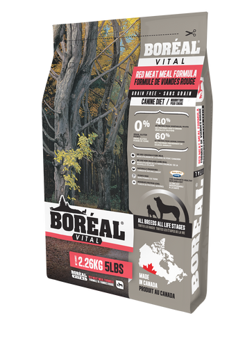 BORÉAL Vital Grain Free Dog Food - Red Meat 🍁