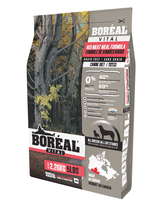 BORÉAL Vital Grain Free Dog Food - Red Meat