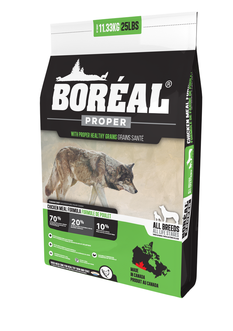 BORÉAL Proper Low Carb Grains Dog Food - Chicken
