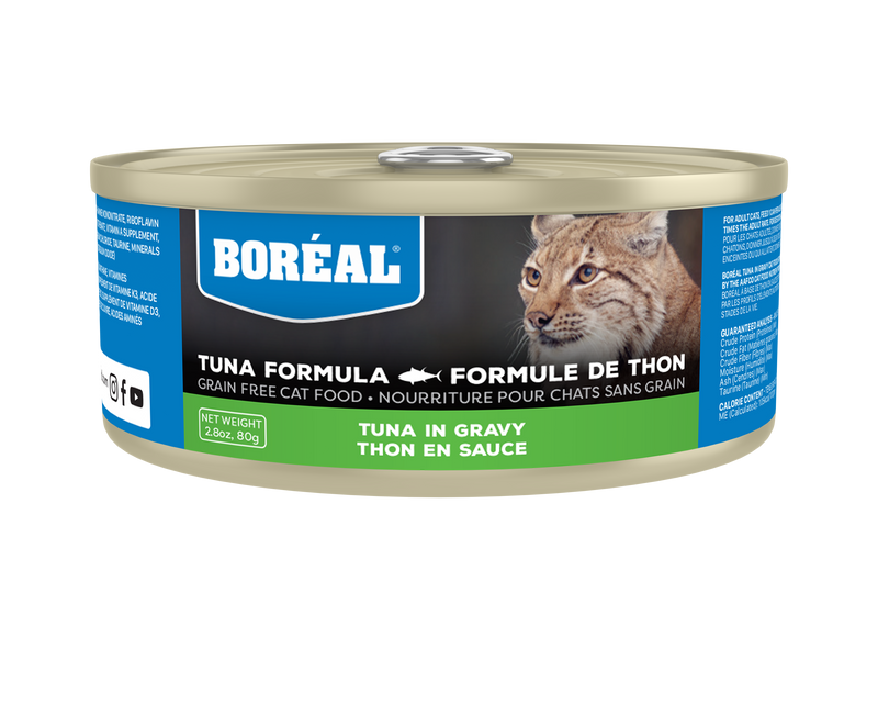 BORÉAL Red Tuna in Gravy Wet Cat Food
