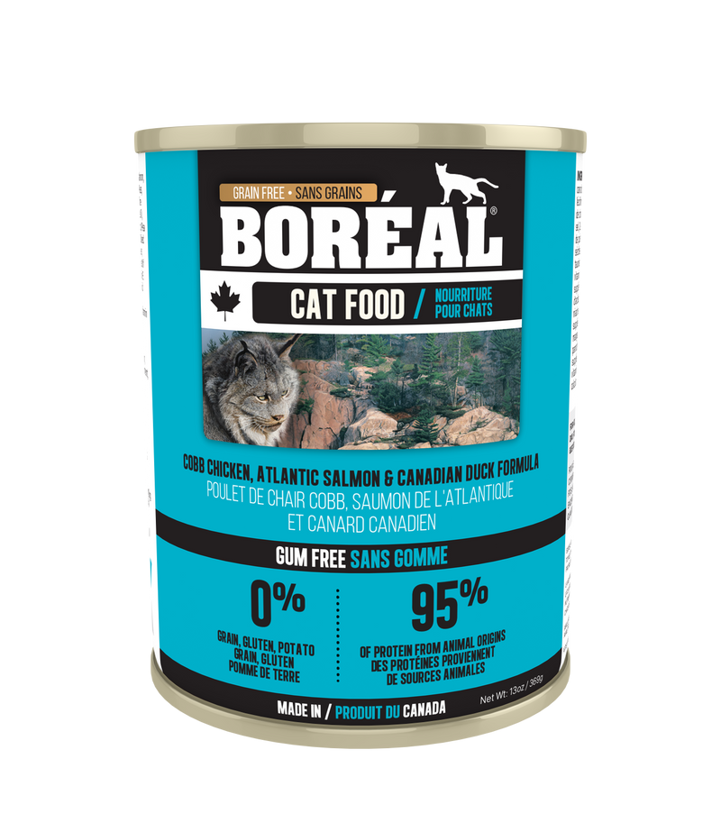 BORÉAL Cobb Chicken Atlantic Salmon & Canadian Duck Formula Cat Food
