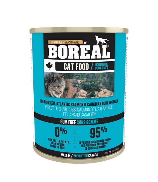 BORÉAL Cobb Chicken Atlantic Salmon & Canadian Duck Formula Cat Food