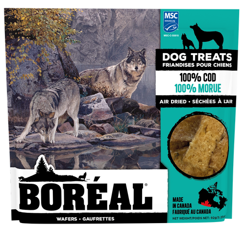 Boréal 100% Cod Wafers Dog Treat 🍁