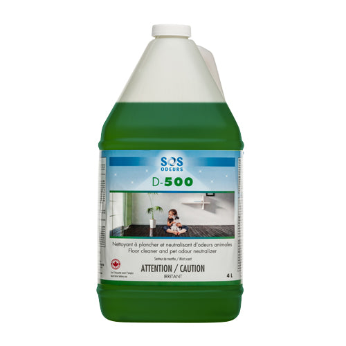 SOS Odours D-500 Floor Cleaner and Pet Odour Neutralizer Dog/Cat - Exotic Wings and Pet Things