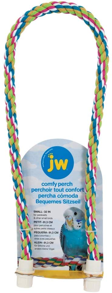 JW Comfy Rope Perch Small - Exotic Wings and Pet Things
