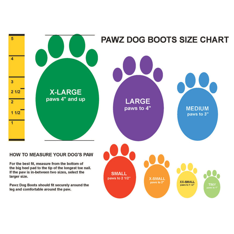 Pawz Rubber Dog Boots
