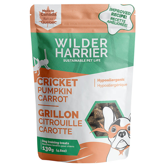 Wilder Harrier Hypoallergenic Cricket Training Dog Treats - 4 Flavours