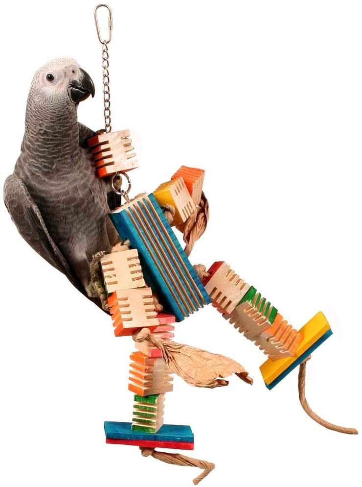 Zoo-Max Groovy Boy Medium Parrot Shredding Toy - 711
