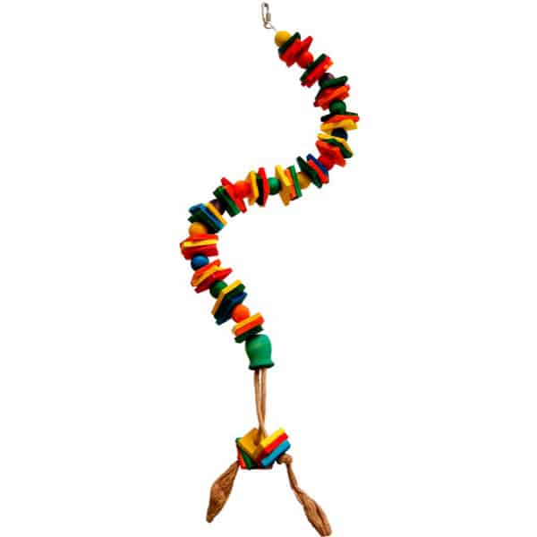 Zoo-Max Boa Small Parrot/Parakeet Boing Toy (SM-MD)
